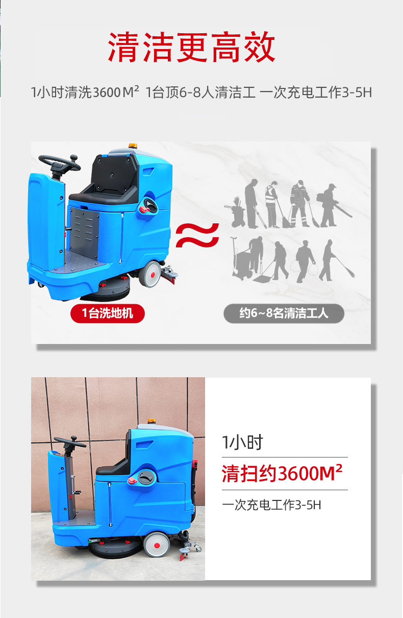 昌都驾驶式洗地机更适合用在高铁站